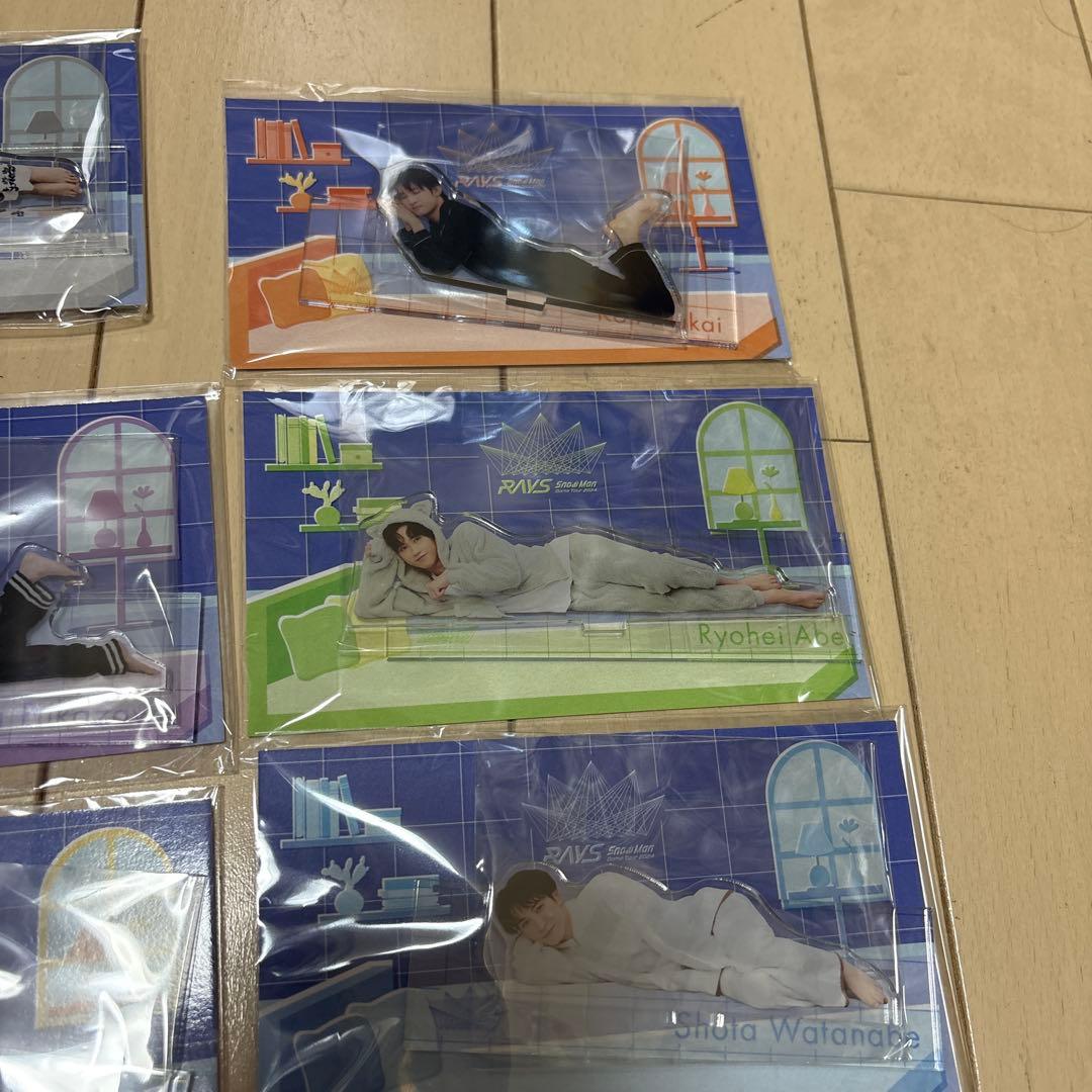 Man アクリルスタンド 9枚セット RAYS