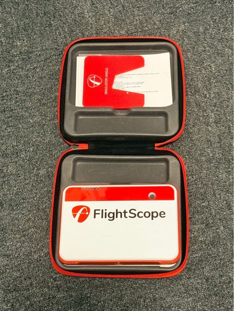 FlightScope Mevo+ フライトスコープ　ゴルフ用距離計 ケース付き
