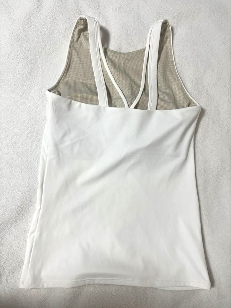 新品　SUKALA ダブルストラップタンク　L ホワイト　スカーラ　ヨガ