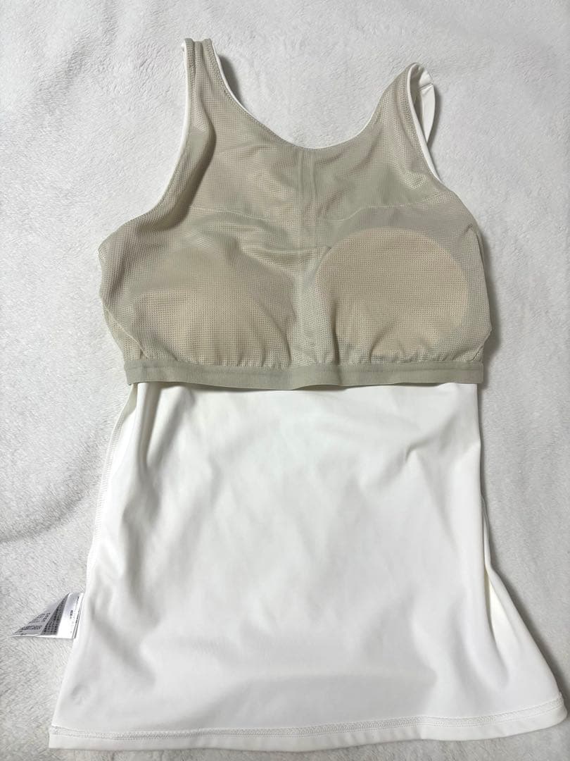 新品　SUKALA ダブルストラップタンク　L ホワイト　スカーラ　ヨガ