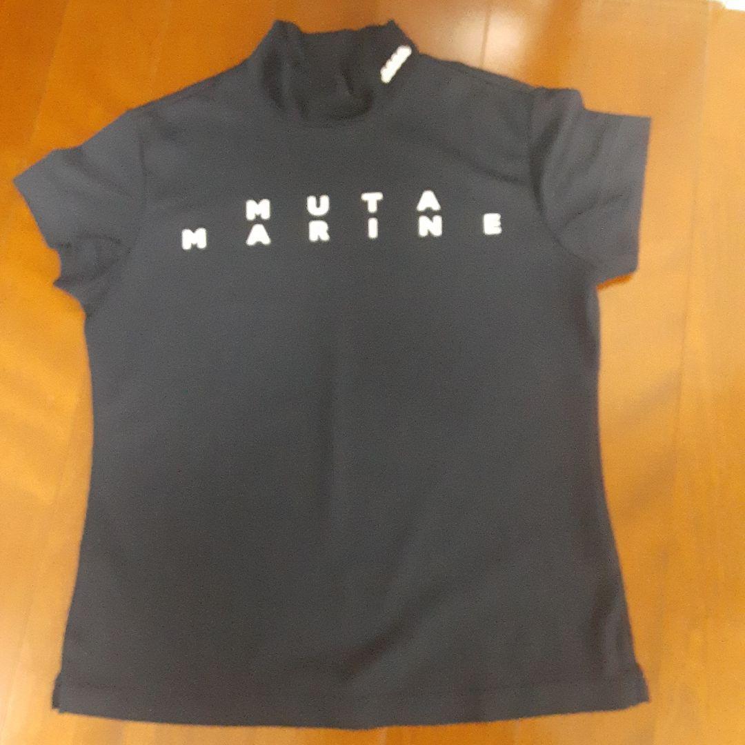 MUTA MARINE ハイネックシャツ ブラック