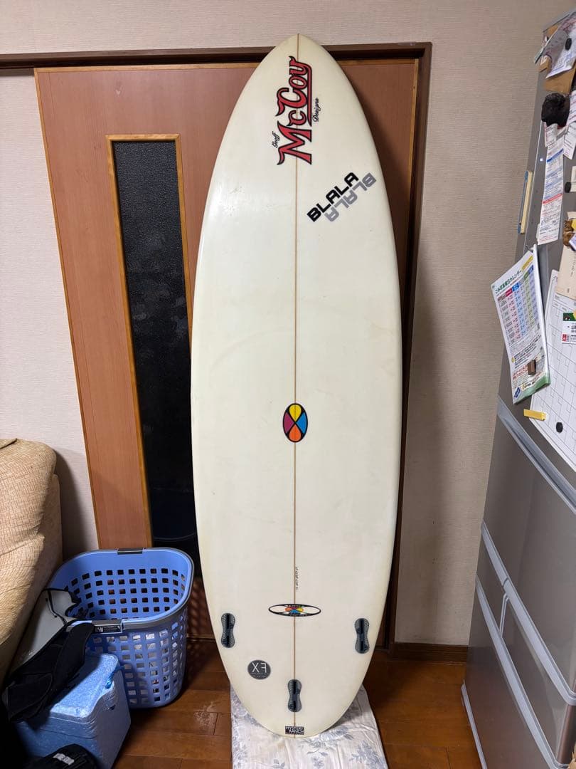 used McCoy オールラウンド6'1\" ショートサーフボード
