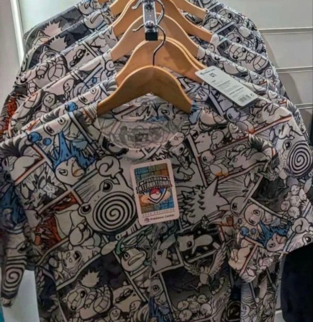 EUIC ロンドン ポケモンセンター限定 Tシャツ コミック柄 XLサイズ