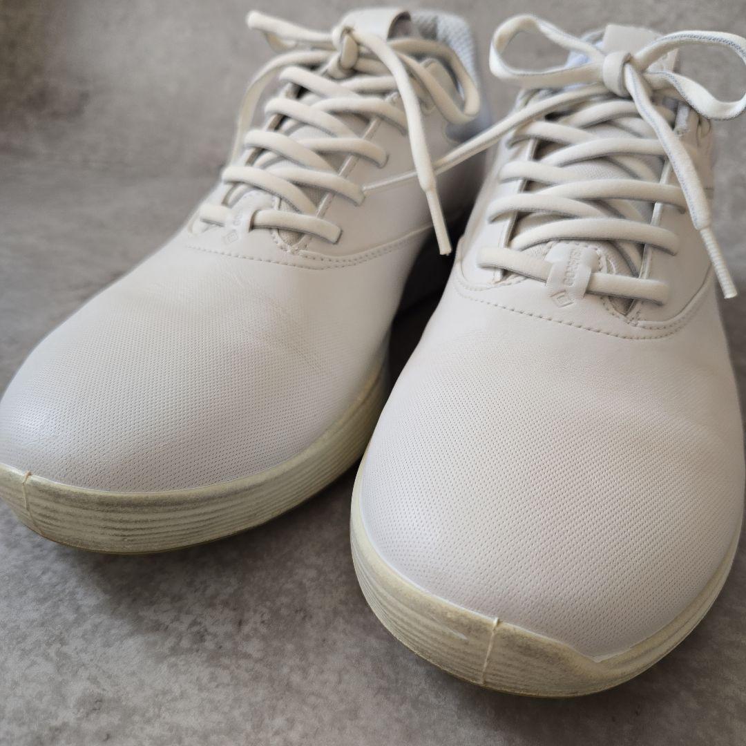 ECCO S-THREE ゴルフシューズ メンズ 防水 スパイクレス レザー