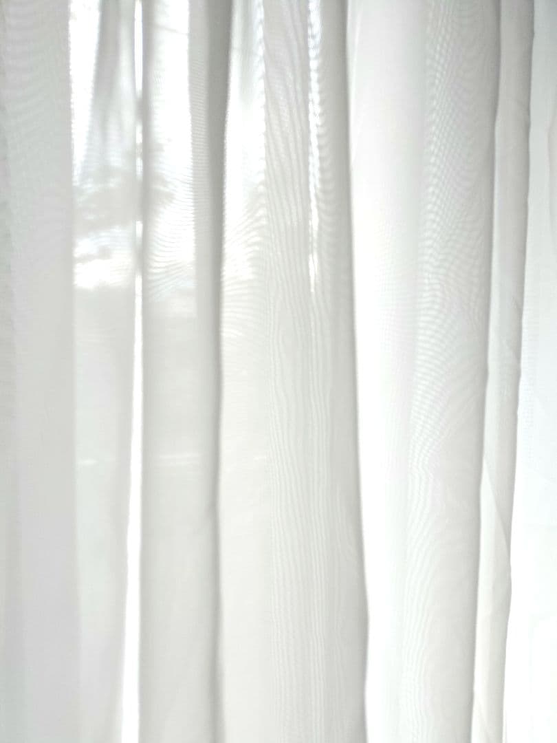 【美品】ローラアシュレイレースカーテン巾228cm×丈206cm巾調整可