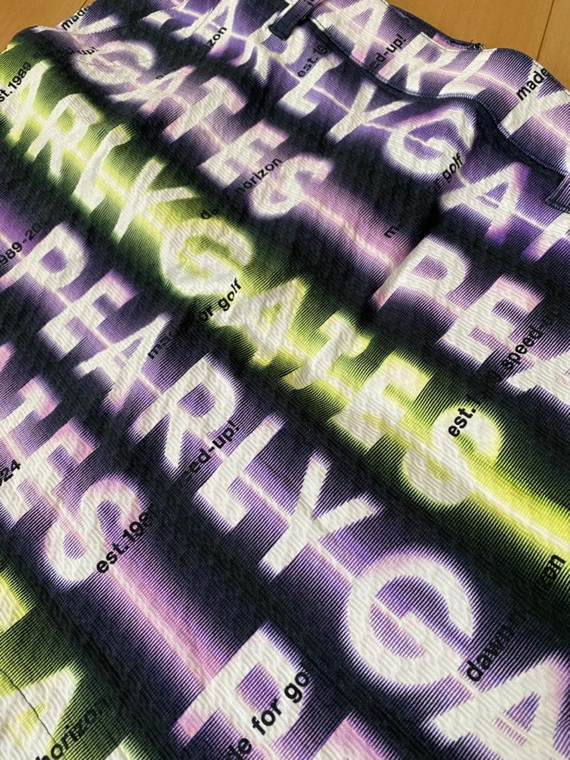 PEARLY GATES ロゴプリントスカート