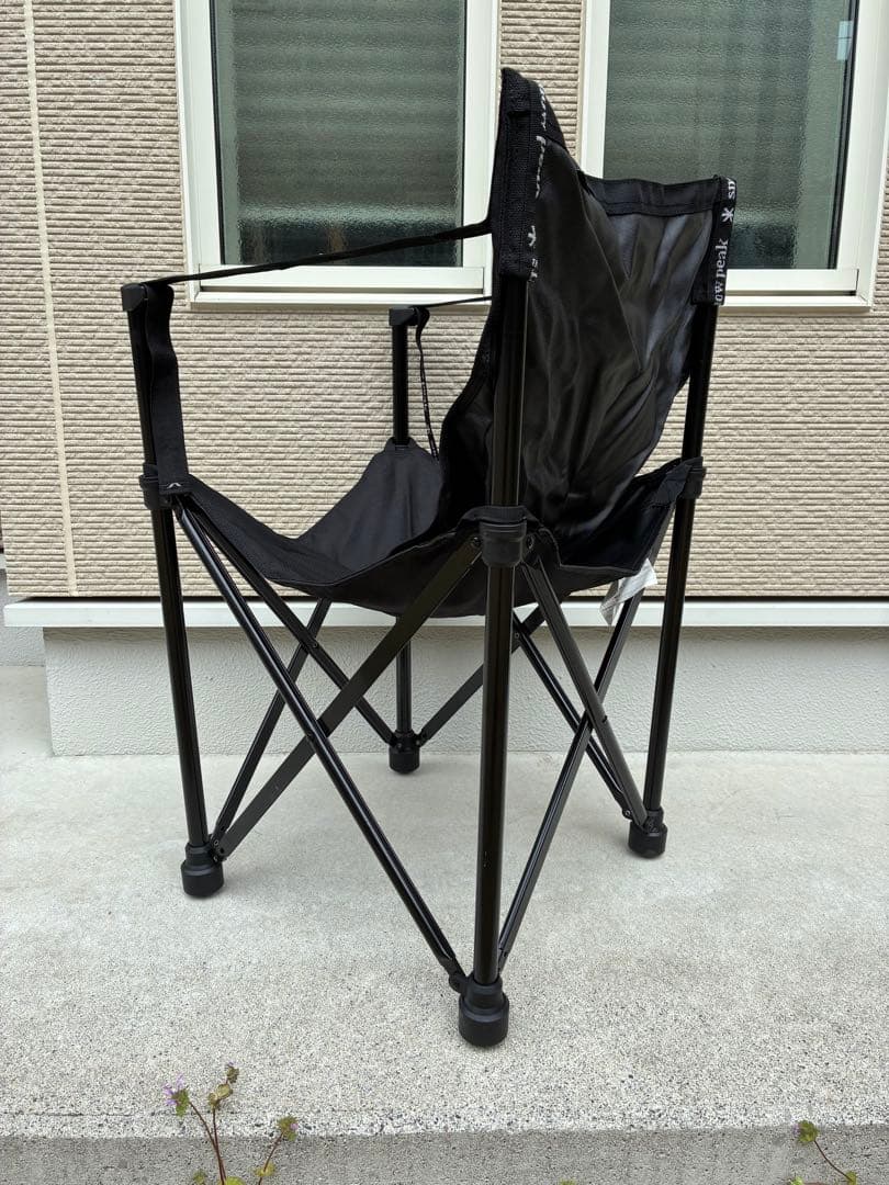 スノーピーク:スノーピークチェア(リボーン復刻版)BLACK EDITION