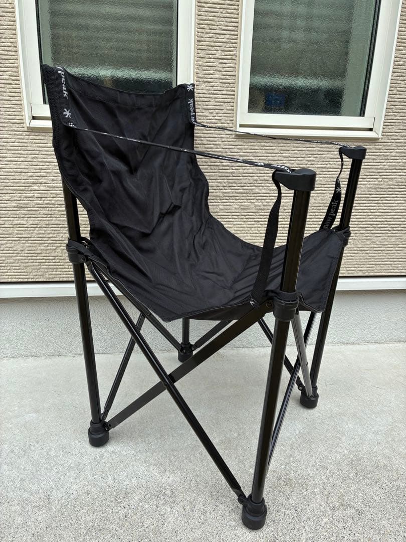 スノーピーク:スノーピークチェア(リボーン復刻版)BLACK EDITION