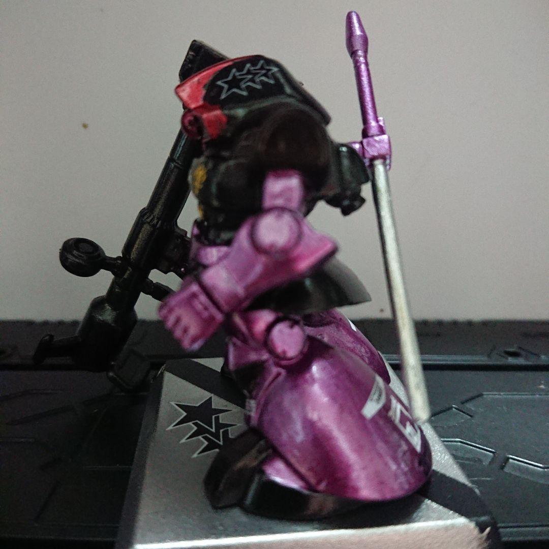 ガンダムコンバージ 黒い三連星専用 ドム②メタリック リペイント