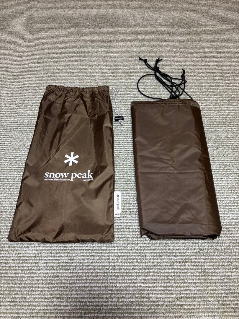 スノーピーク　アメニティドーム　M　テント　フロアマット・シート　ポールセット