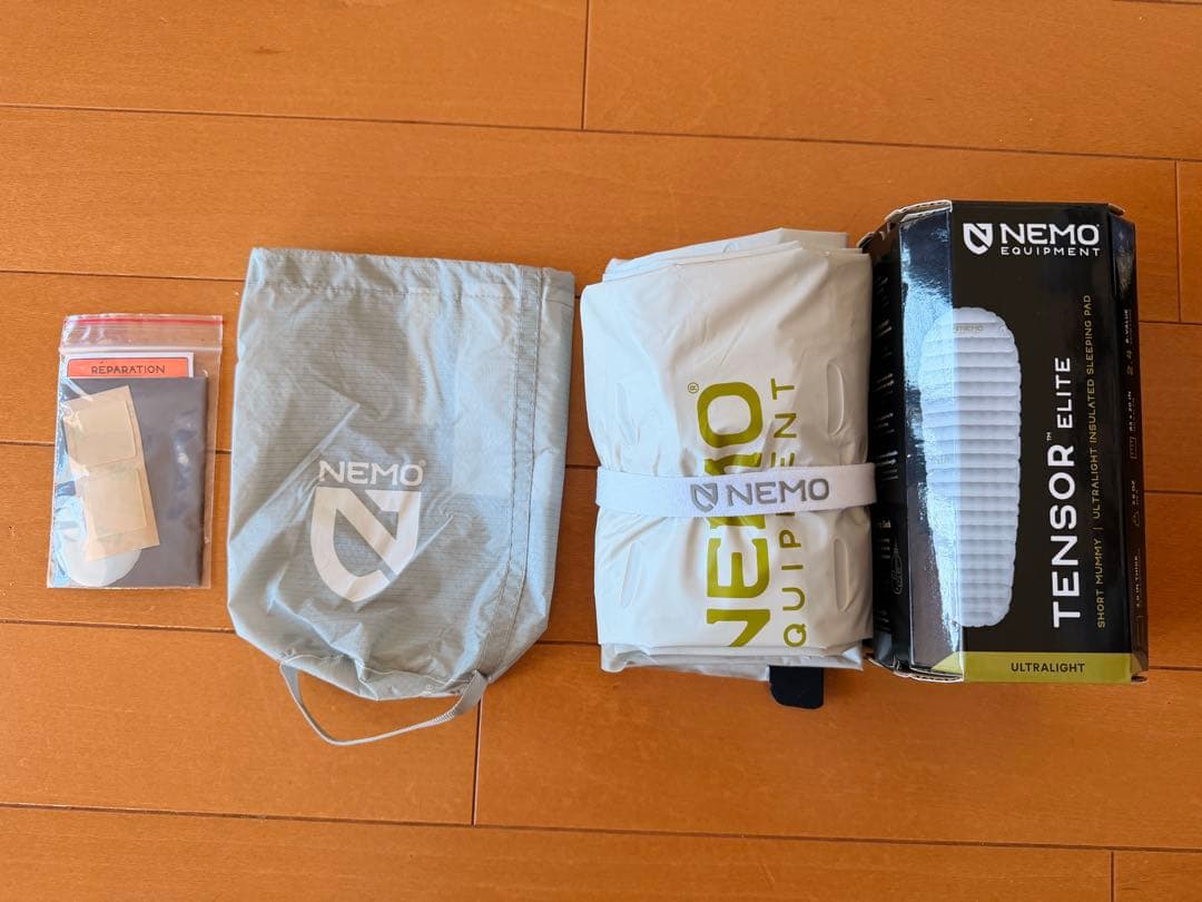 アウトドア寝具 NEMO Tensor Elite Short Mummy 160cm