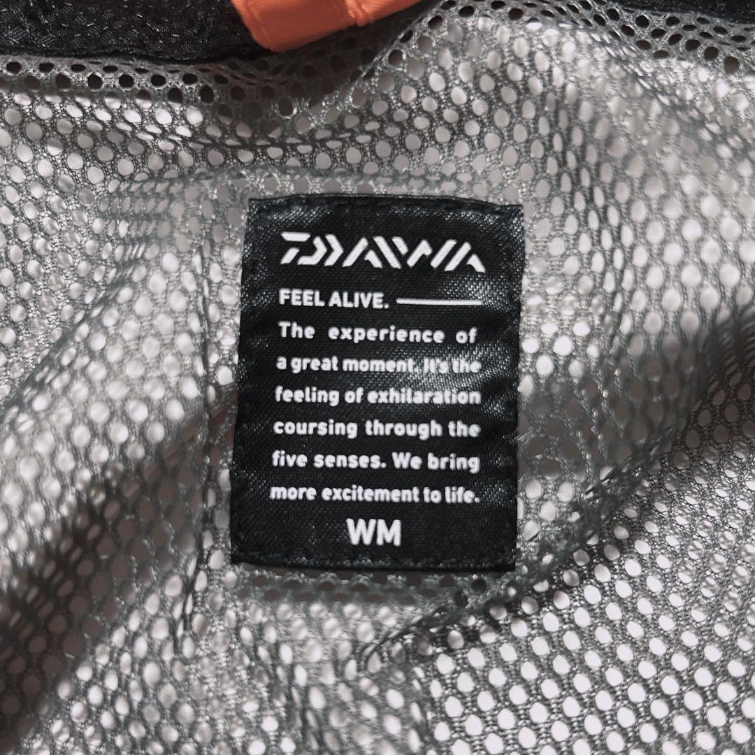 未使用 DAIWA レインマックス レインスーツ オレンジ WM
