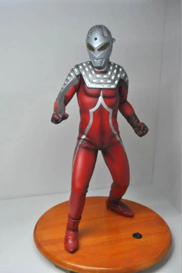 バンプレスト ビックサイズソフビ ウルトラセブン リペイント 電飾