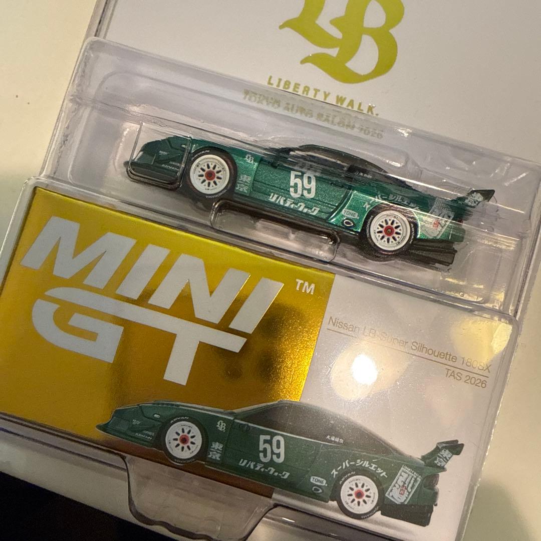 ミニカー MINI GT Nissan LB-Super Silhouette 180SX