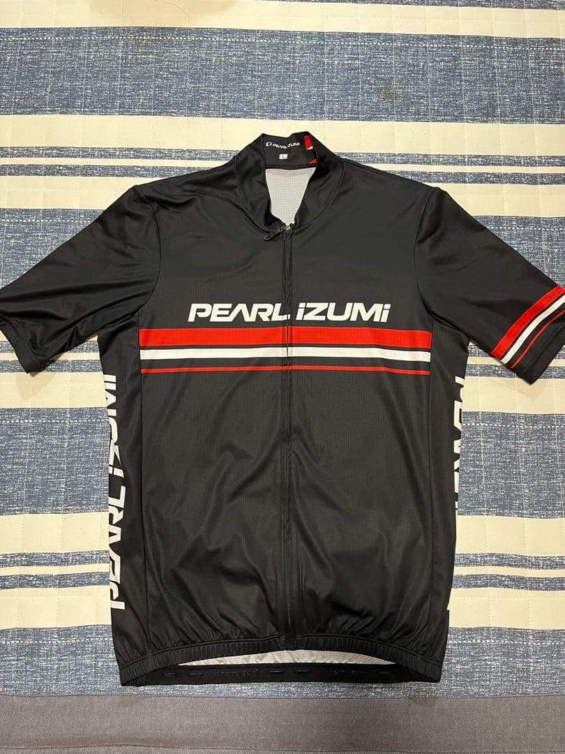 PEARL IZUMI サイクルジャージ ブラック/レッド