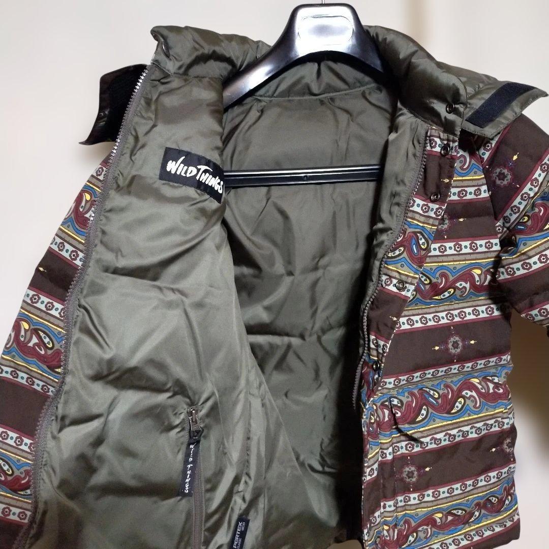 新品 ワイルドシングスWILD THINGS カシミヤダウンジャケットレディース