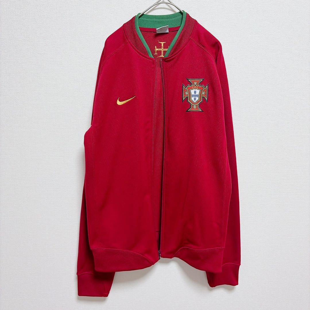 ナイキ ポルトガル代表 ジャージ レッド スポーツ 00s サッカー フットサル