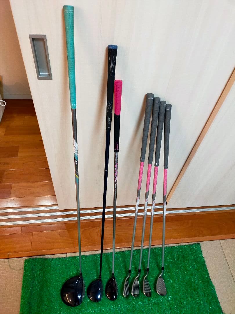 希少⭐️美品⭐️レディースブリヂストン７本セットドライバーアイアンFWUT