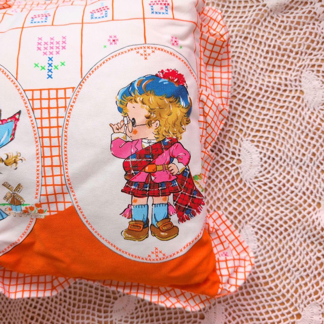 【新品未使用】ミックルぺぺ　mickiePePe ロングクッション　昭和レトロ