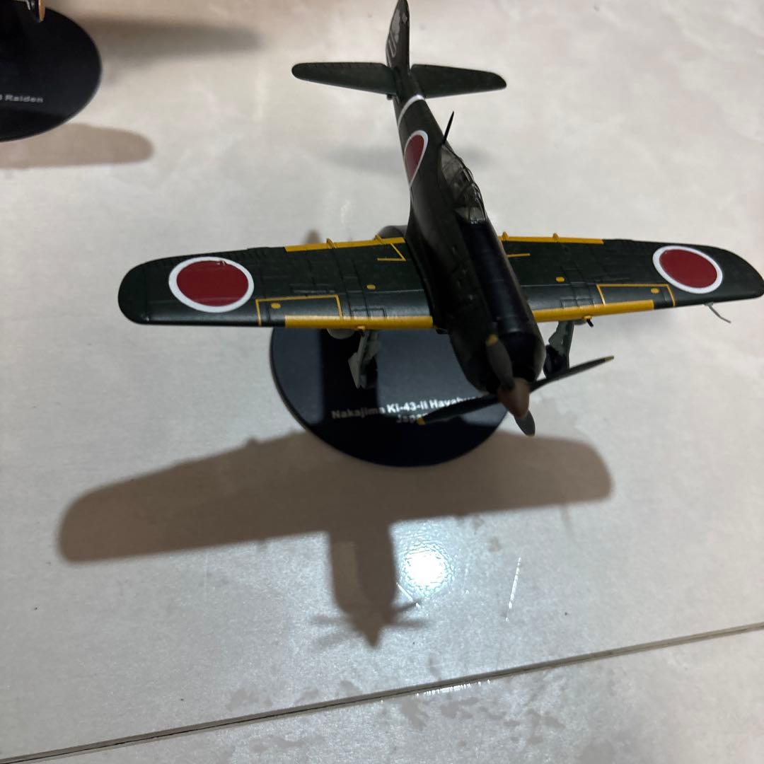 ジャンク扱い品　日本陸軍　戦闘機　飛行機　飛行機　模型　7点セット