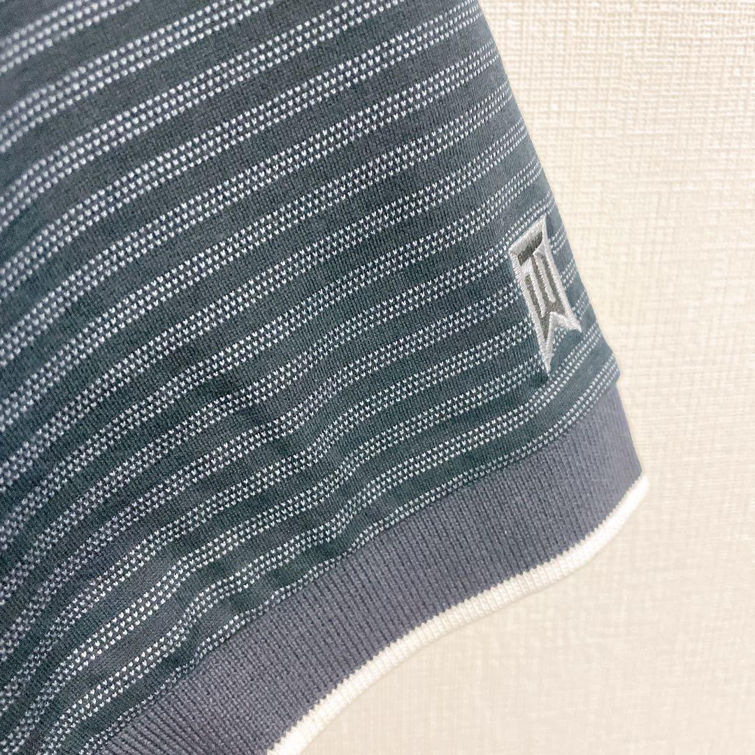未使用　NIKE GOLF タイガーウッズ　ハーフジップ　ポロシャツ　M ゴルフ