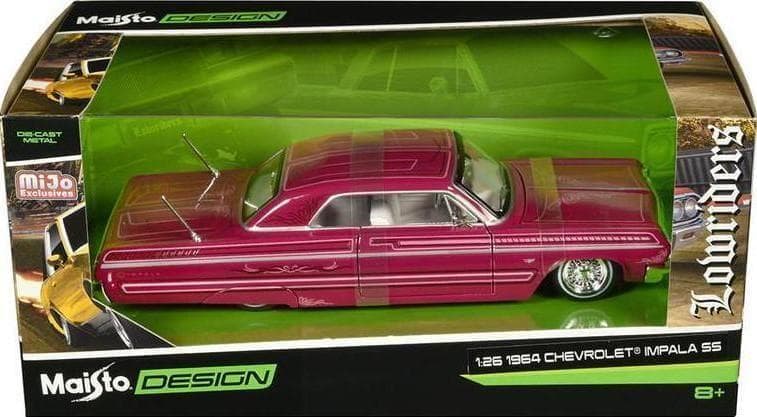 ミニカー Maisto Mijo 1/26 1964 Impala Lowrider PK