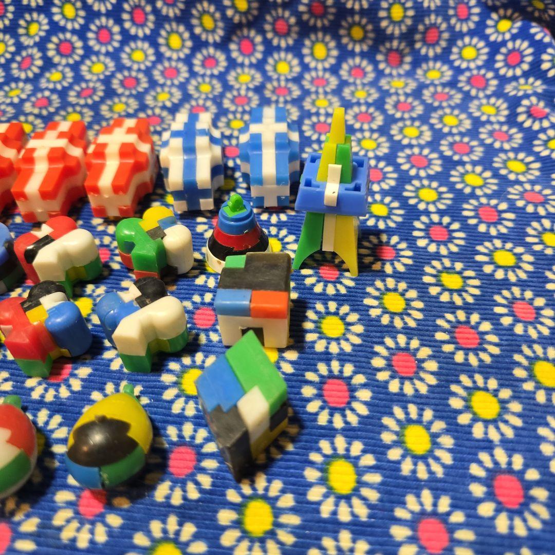 グリコ ビックリーグガム ルービックキューブ パズル 昭和レトロ 30個