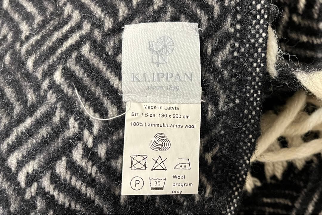 KLIPPAN / クリッパン　ウール　ブランケット