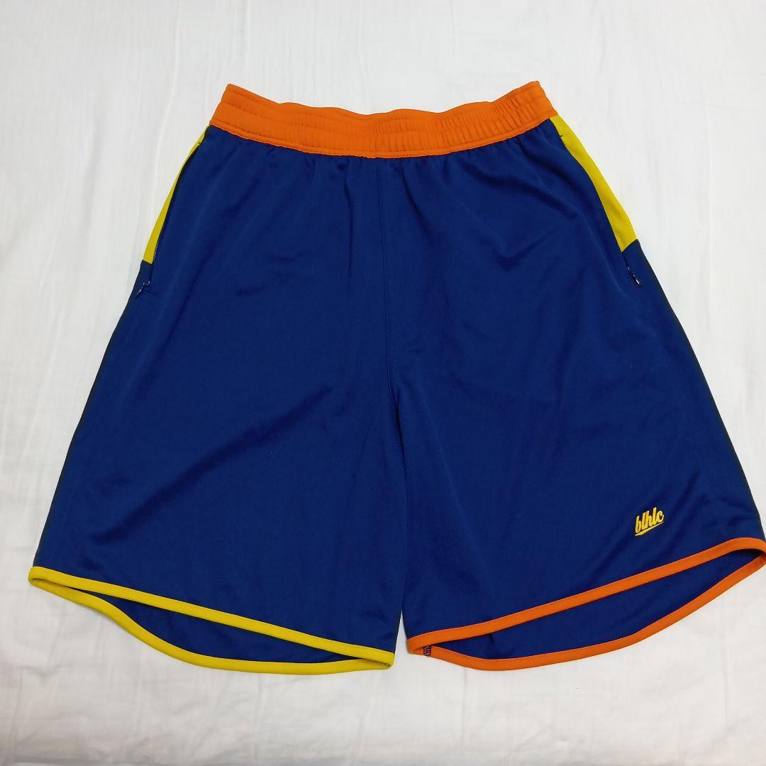 ウェア ballaholic color blocked zip shorts