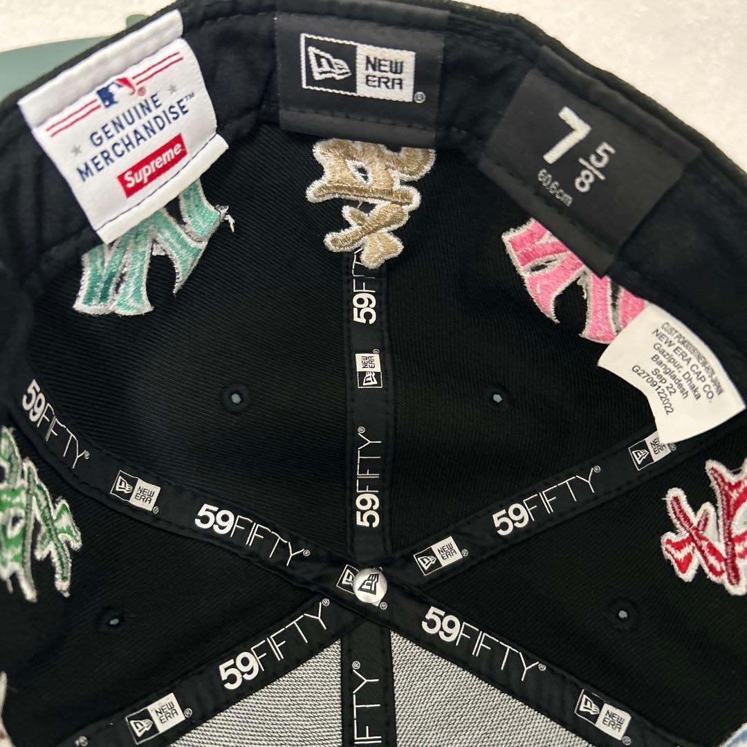 最安値！Supreme New York Yankees Kanji 黒