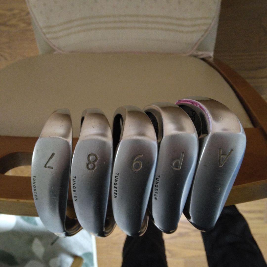 PRGR GOLF RED TUNGSTEN アイアンセット 7.8.9.P A