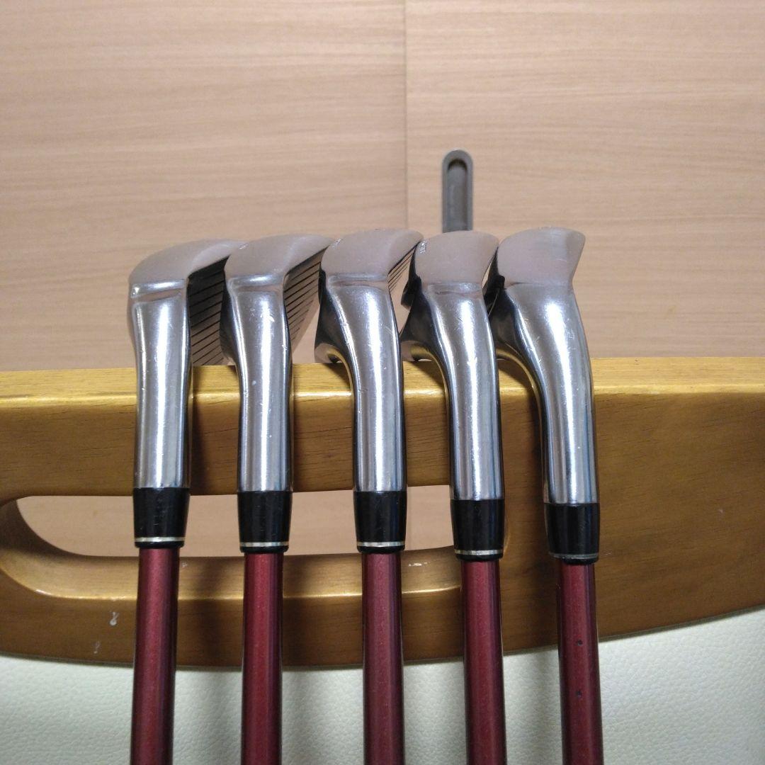 PRGR GOLF RED TUNGSTEN アイアンセット 7.8.9.P A