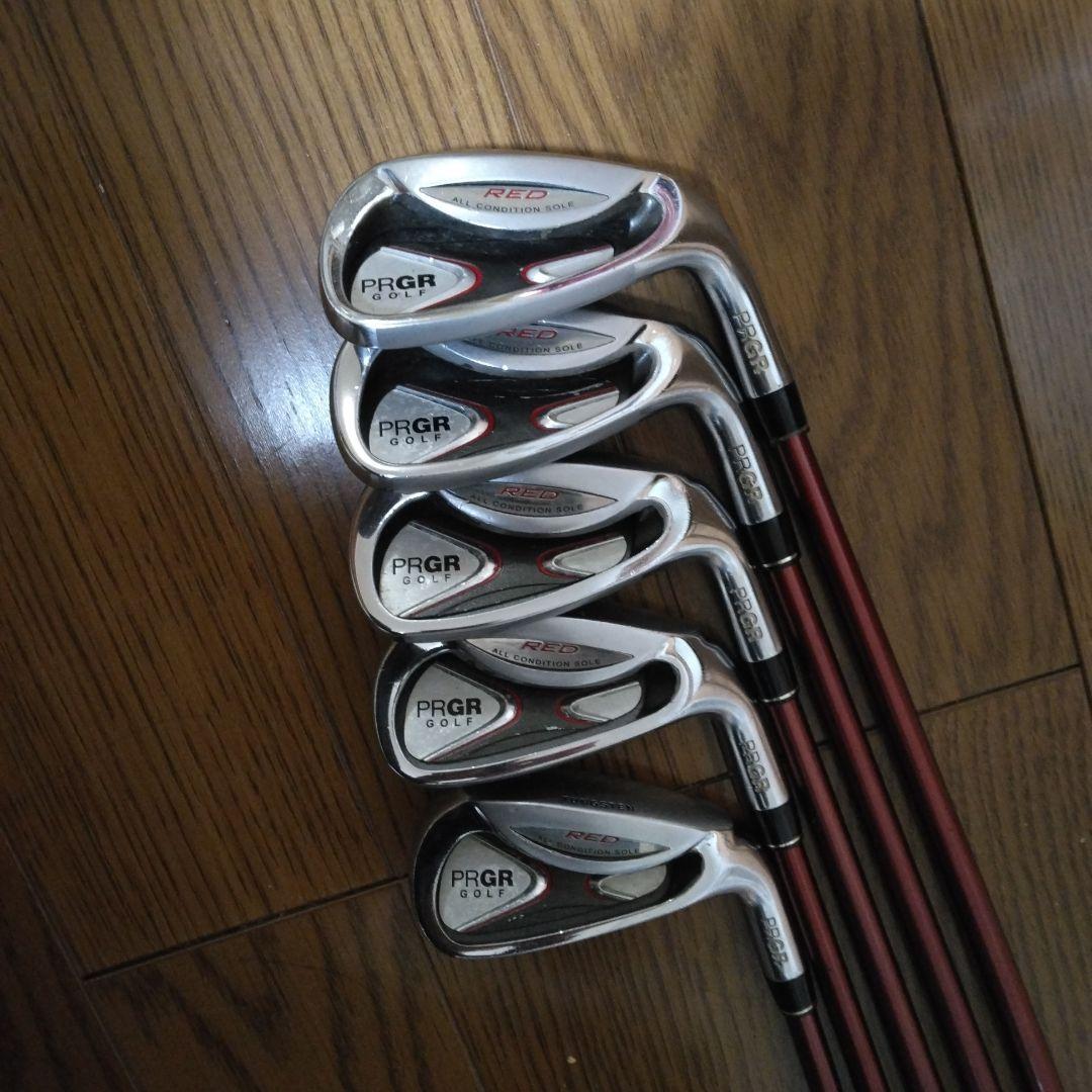 PRGR GOLF RED TUNGSTEN アイアンセット 7.8.9.P A