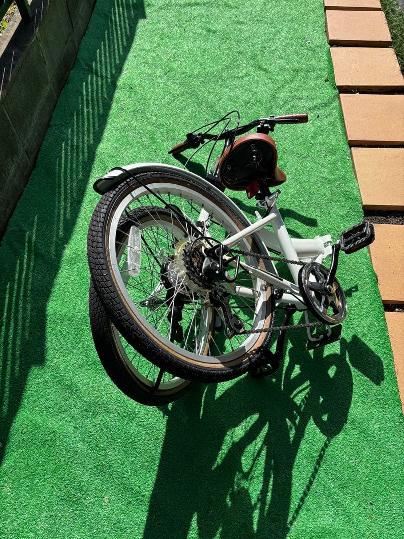 コカコーラ折りたたみ変速ギア付自転車