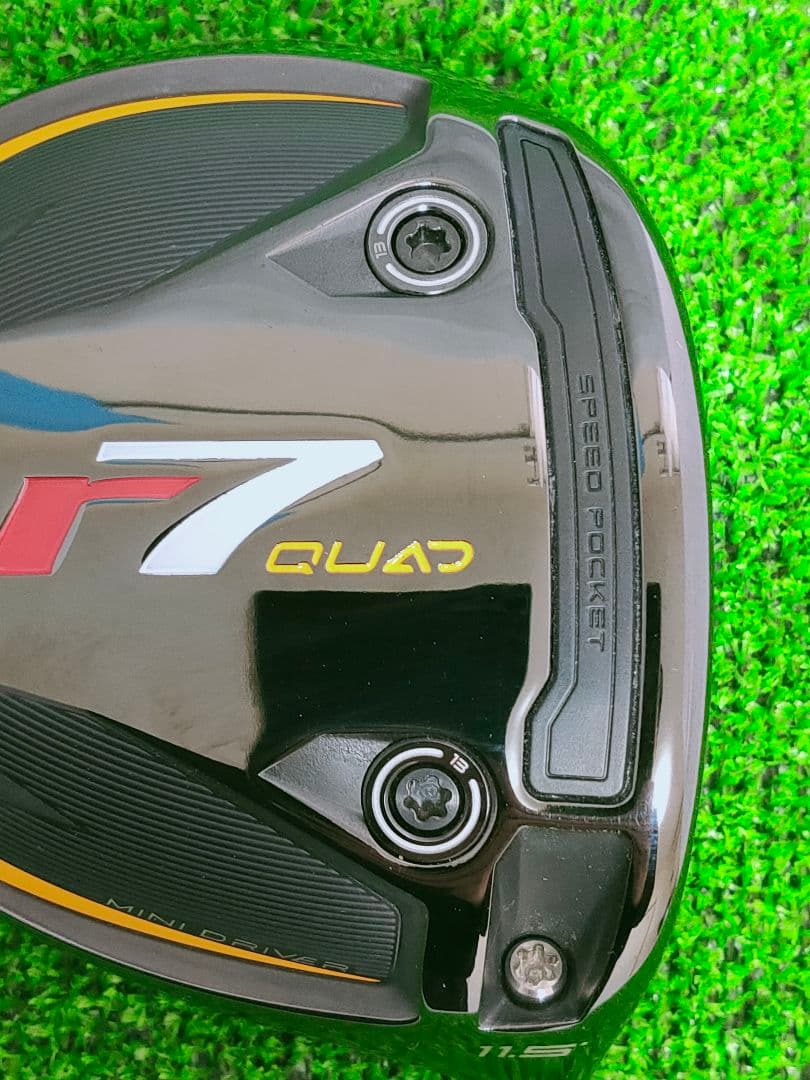 テーラーメイド R7クアッドミニドライバー11.5度ヘッド！QUAD カバー付