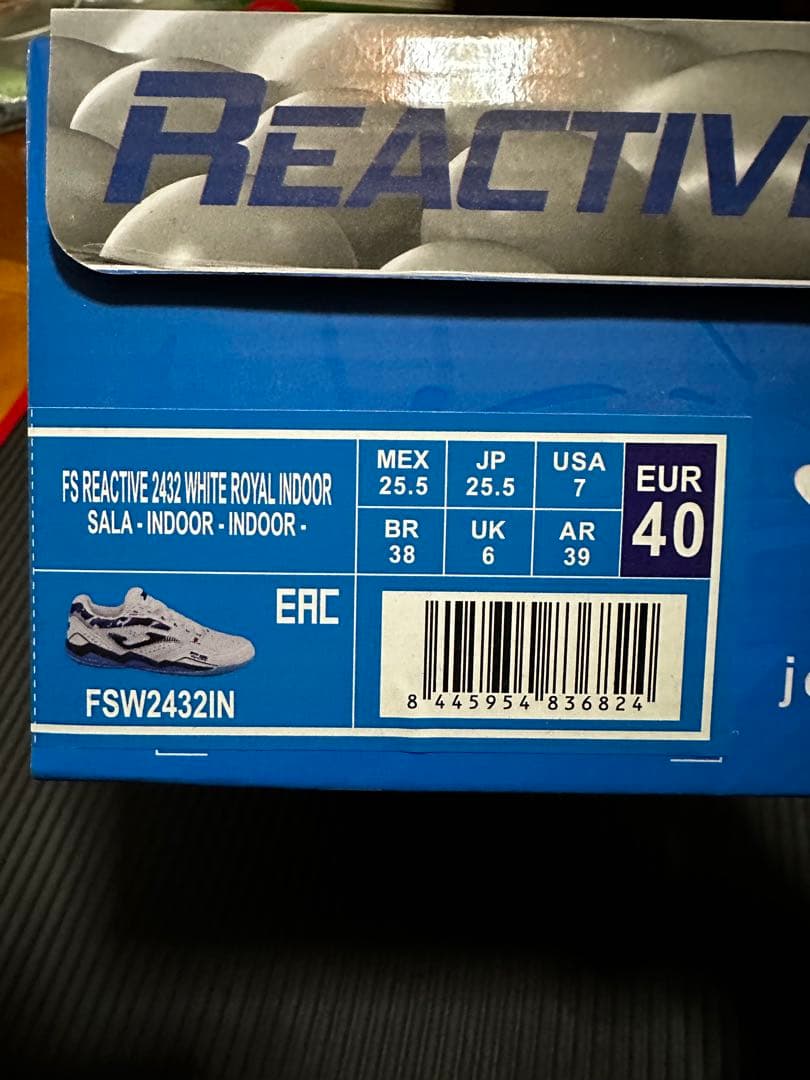Joma FS REACTIVE 25.5cm ブルークリアソール