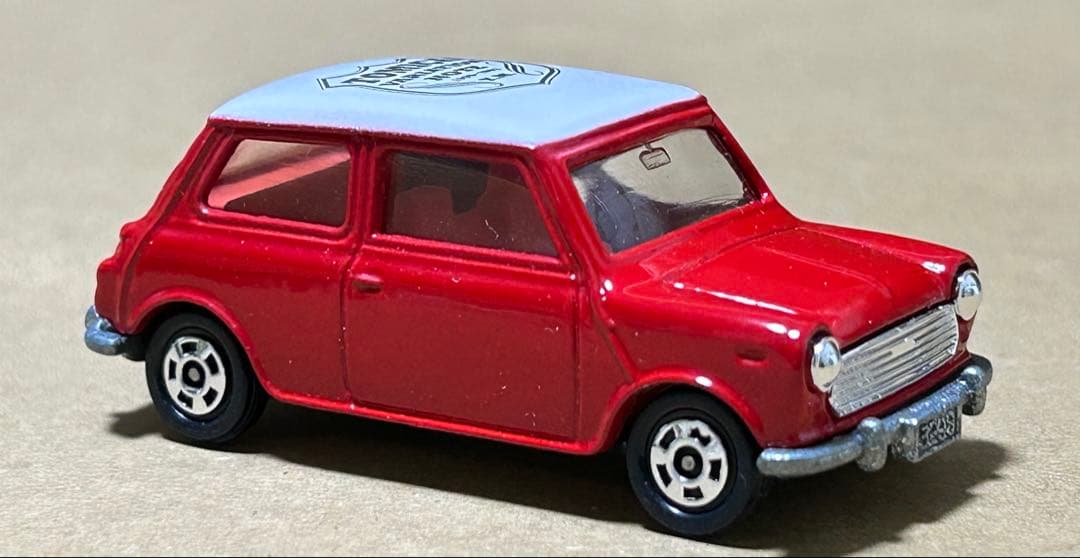 トミカ ミニクーパー バリエーションノート 赤