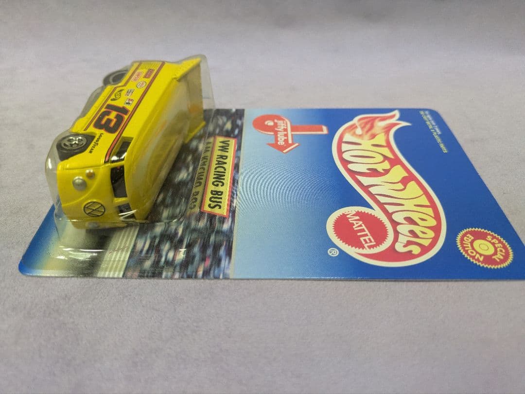 ミニカー Hot Wheels VW Racing Bus 1998