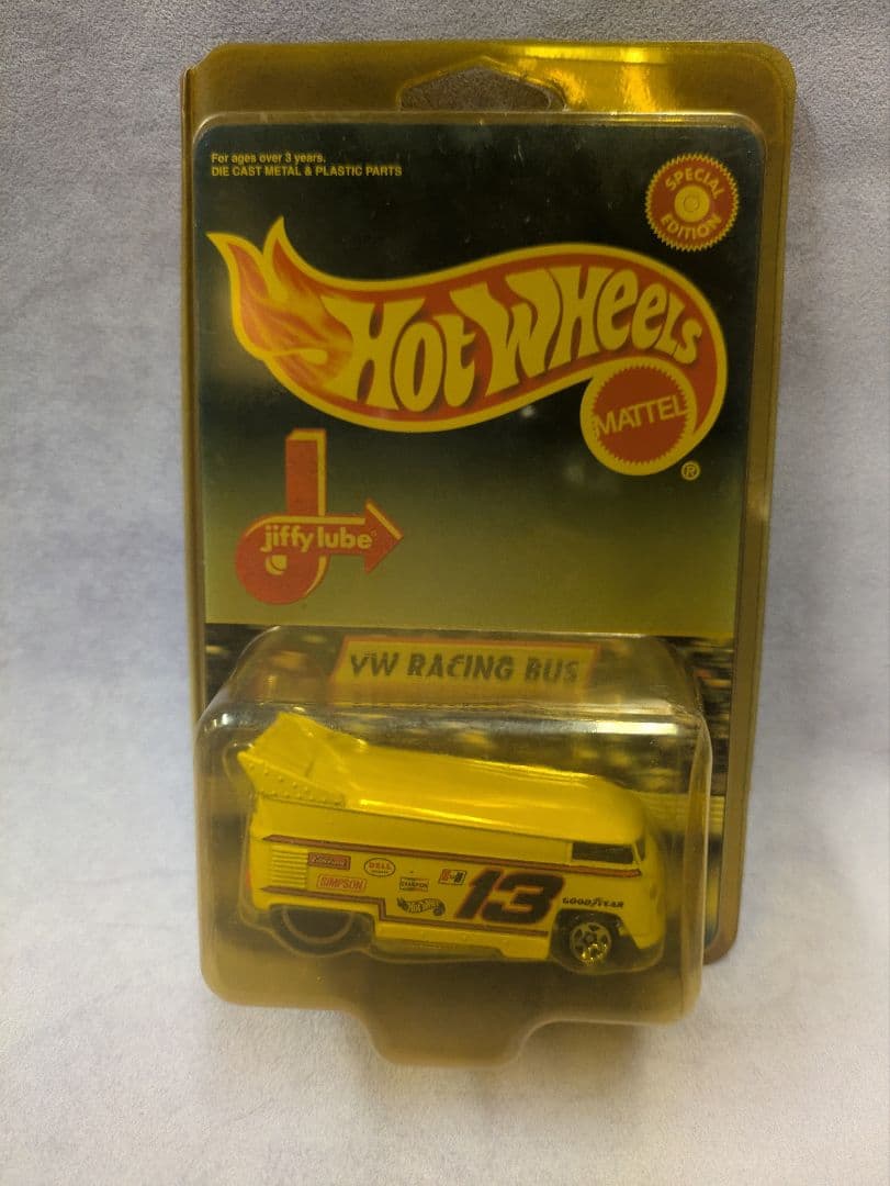 ミニカー Hot Wheels VW Racing Bus 1998