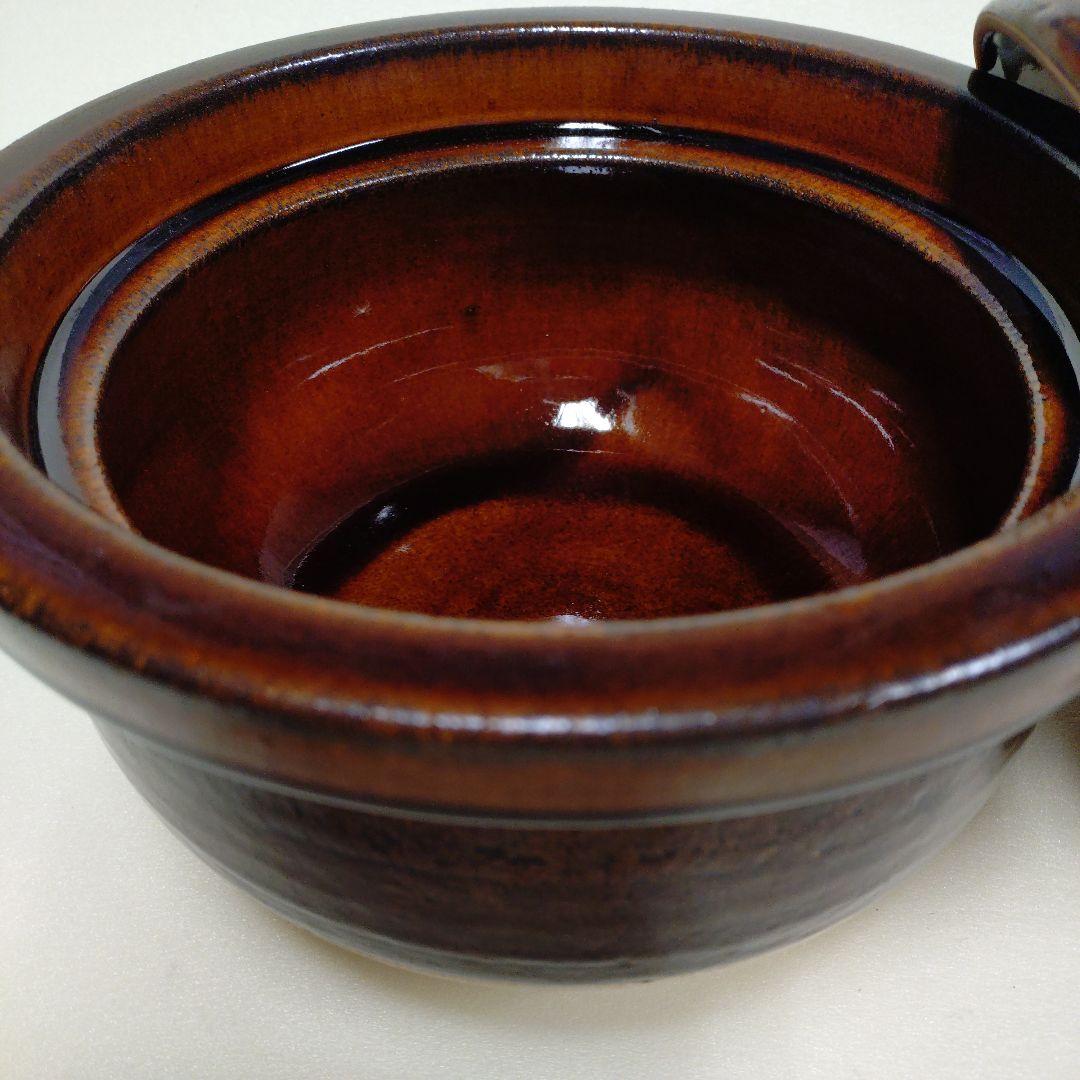 信楽焼 　手作り　3合用ご飯炊き土鍋