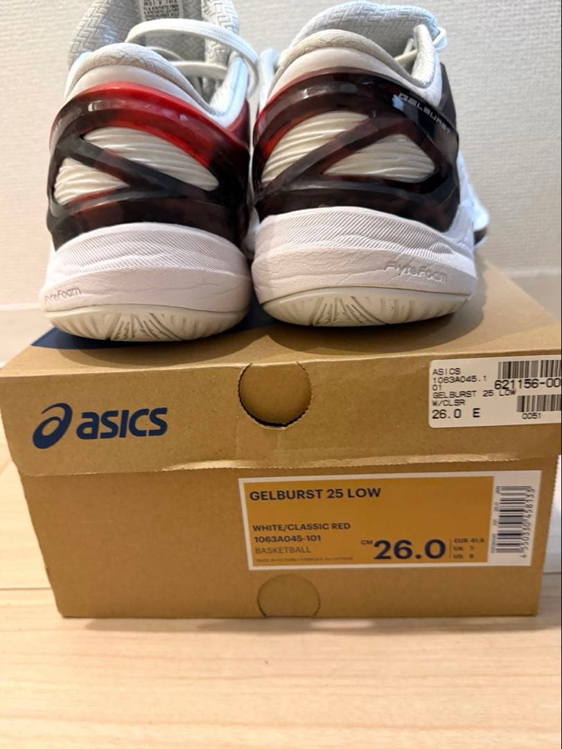 ASICS GELBURST 25 LOW 26cmバレーボールシューズ