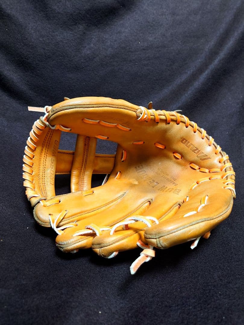 《中古・レストア》Mizuno ビューリーグ　軟式・左投外野用グローブ
