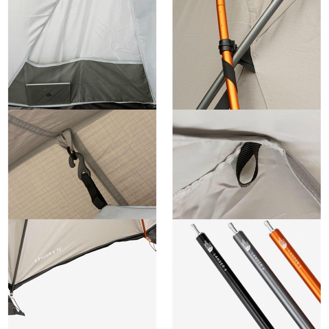 新品未使用品 THE NORTH FACE Lander 6 TC ダブグレー