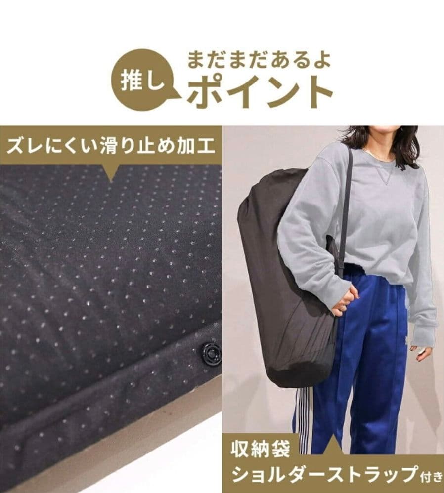 JJ様用 カーキ 美品 5cm厚 クイックキャンプ インフレーターマット ダブル