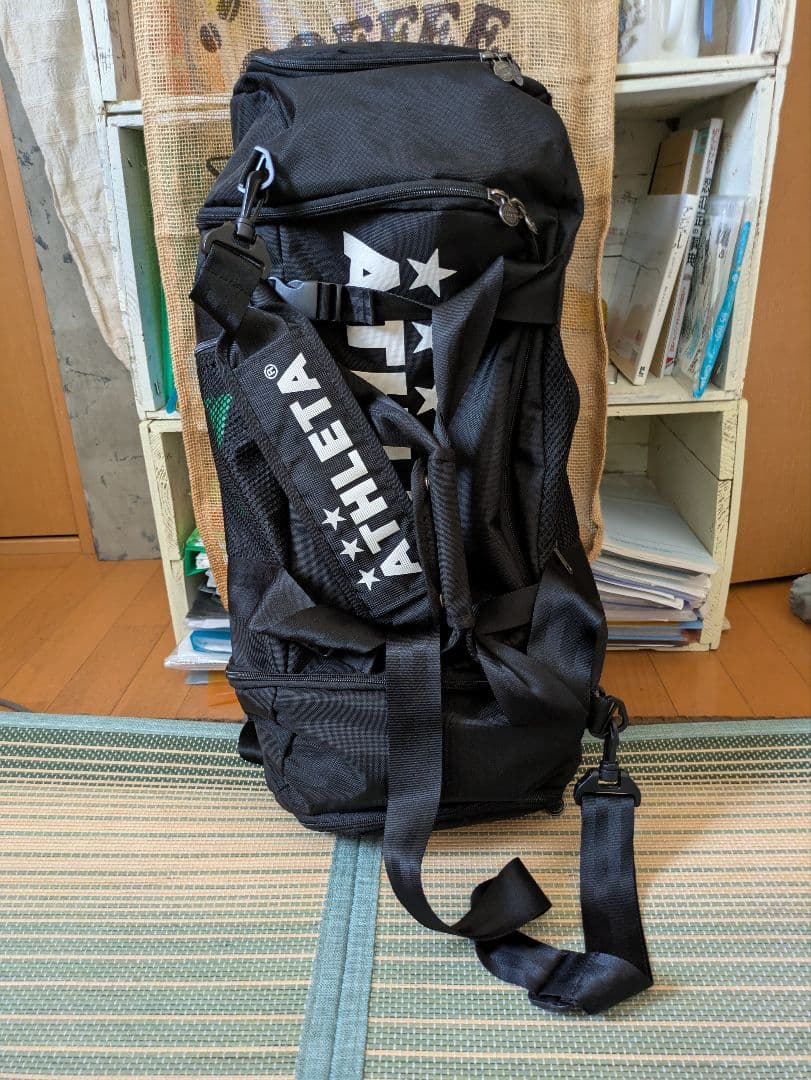 ATHLETA ダッフルバッグ ブラック★おまけ付き