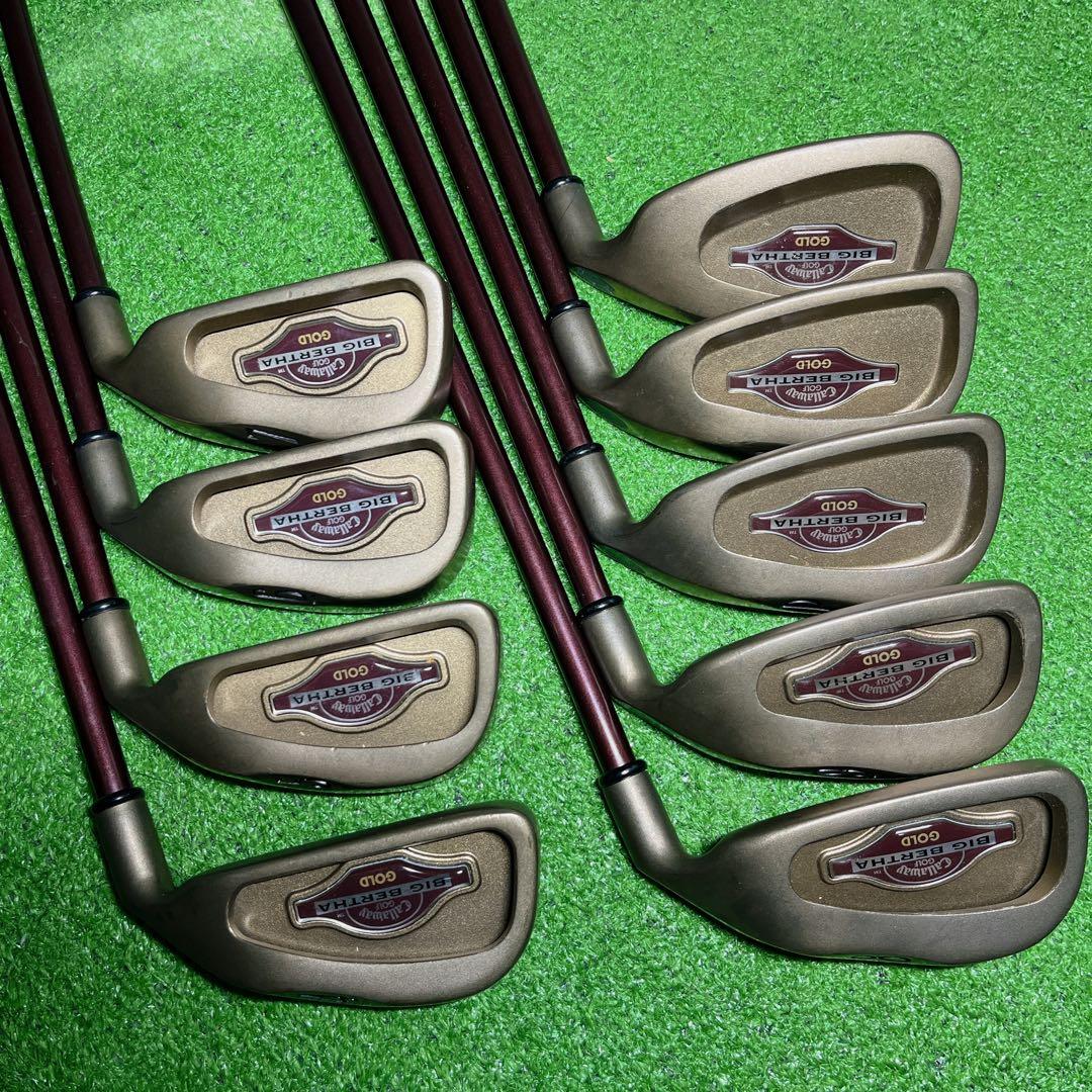 E70 Callaway BIG BERTHA GOLD アイアン キャロウェイ