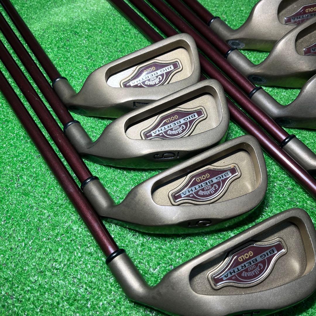E70 Callaway BIG BERTHA GOLD アイアン キャロウェイ