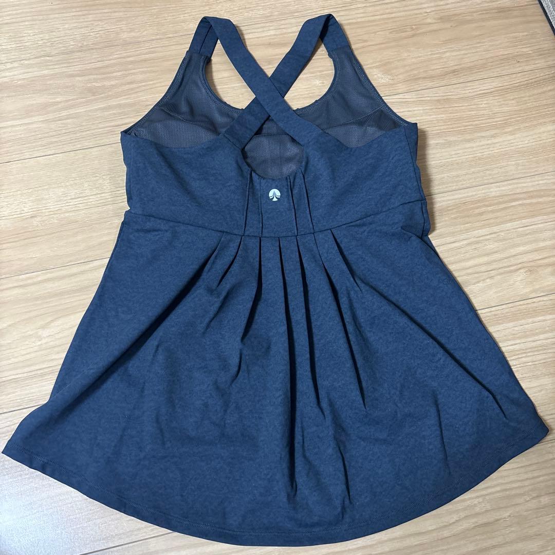 【美品】SUKALA デニムクロスタンクトップ　Lサイズ
