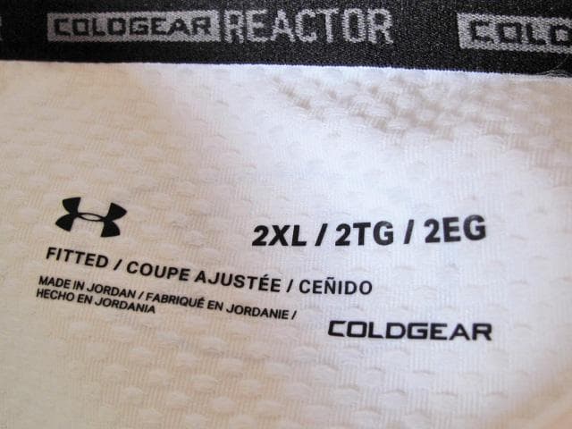 Under Armour ColdGear Reactor 2XL ホワイト
