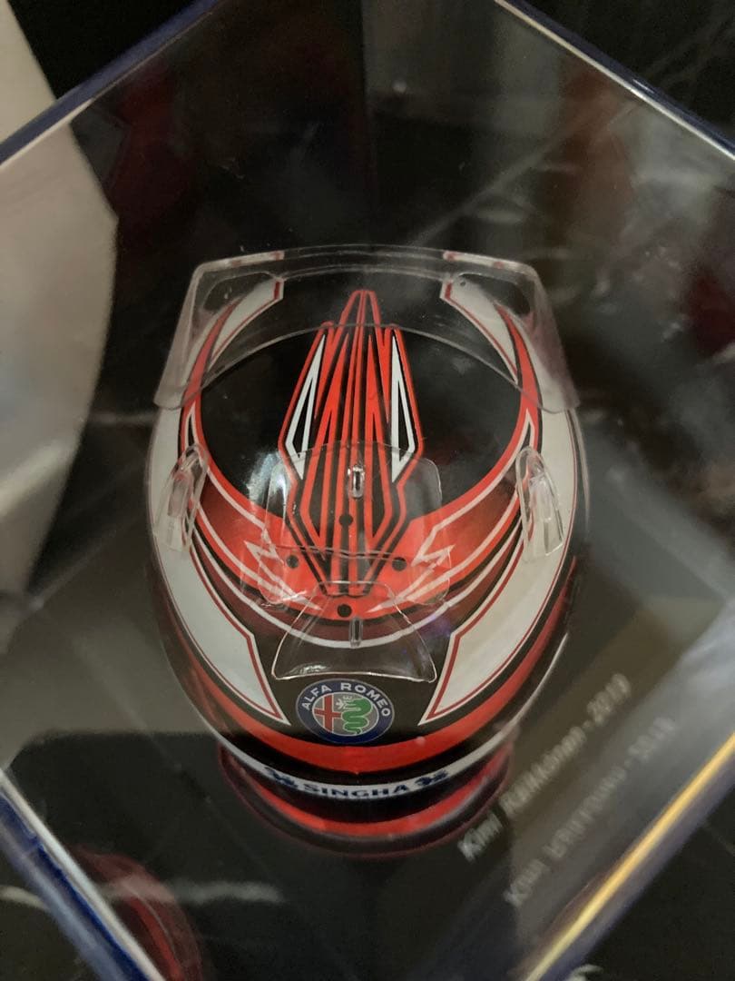 激レア　デアゴスティーニ　1/5 SCALE ヘルメットコレクション ライコネン